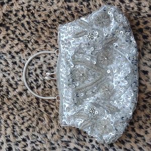 MG Collection Beaded Evening Bag